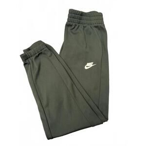 Boys Nike Black Jogger Sweatpants Athletic Athleisure Sporty - Youth Large